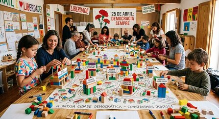 Oficina &ndash; &ldquo;Construir uma Democracia